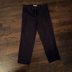 LOFT Women's Black Navy Trousers